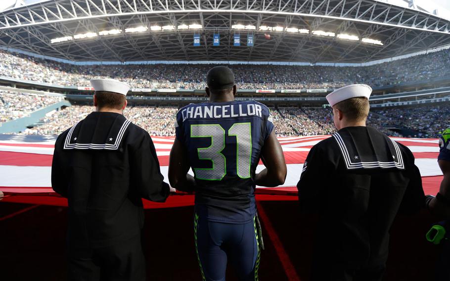 Nfl salute to outlet service seahawks